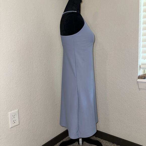 Old Navy Active PowerSoft Racerback Tank Dress Women's Small Light Blue Casual - Picture 2 of 7